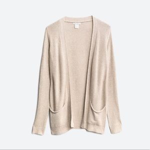 Vallerie Texture 2 pocket Tan Cardigan